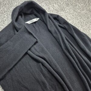 Athleta 100% Cashmere Cardigan Sweater Women's XS Black‎